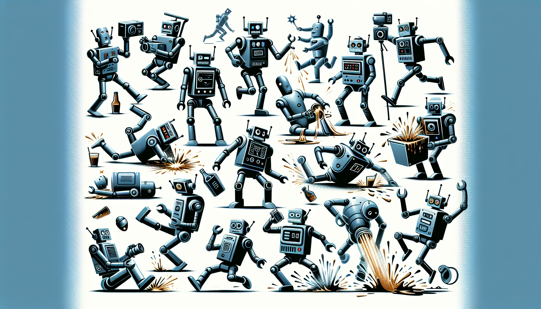 Unforgettable Moments of Robot Malfunctions Caught on Camera