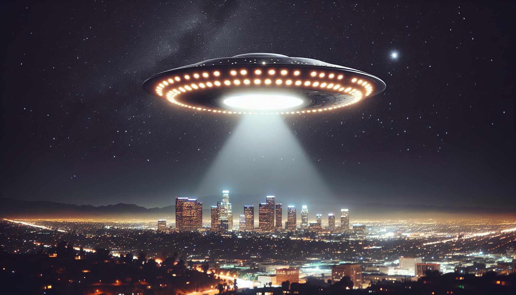 Strange UFO Sighting Over Los Angeles Sparks Viral Speculation