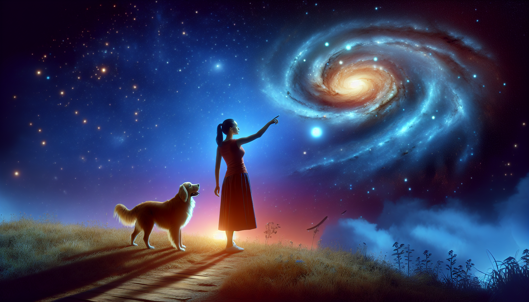 Discovering the Universe Through My Dog: A Woman’s Alien Encounter
