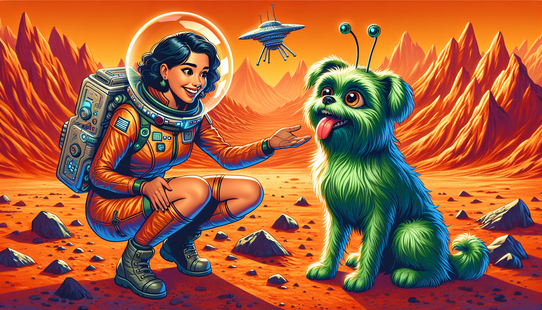 A Martian Pup: A Woman's Journey with Her Alien Dog