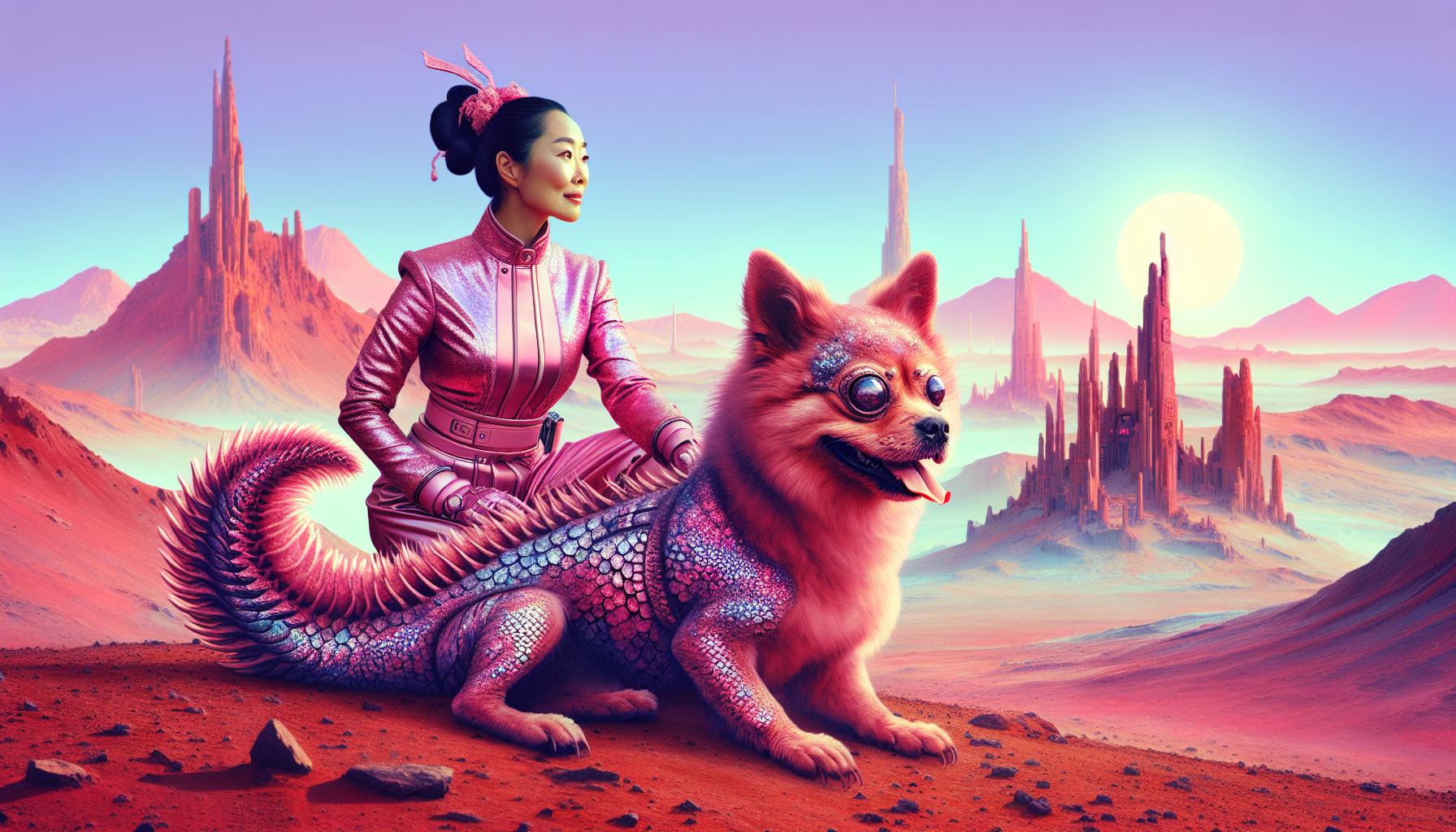 The Astounding Tale of a Woman and Her Martian Dog