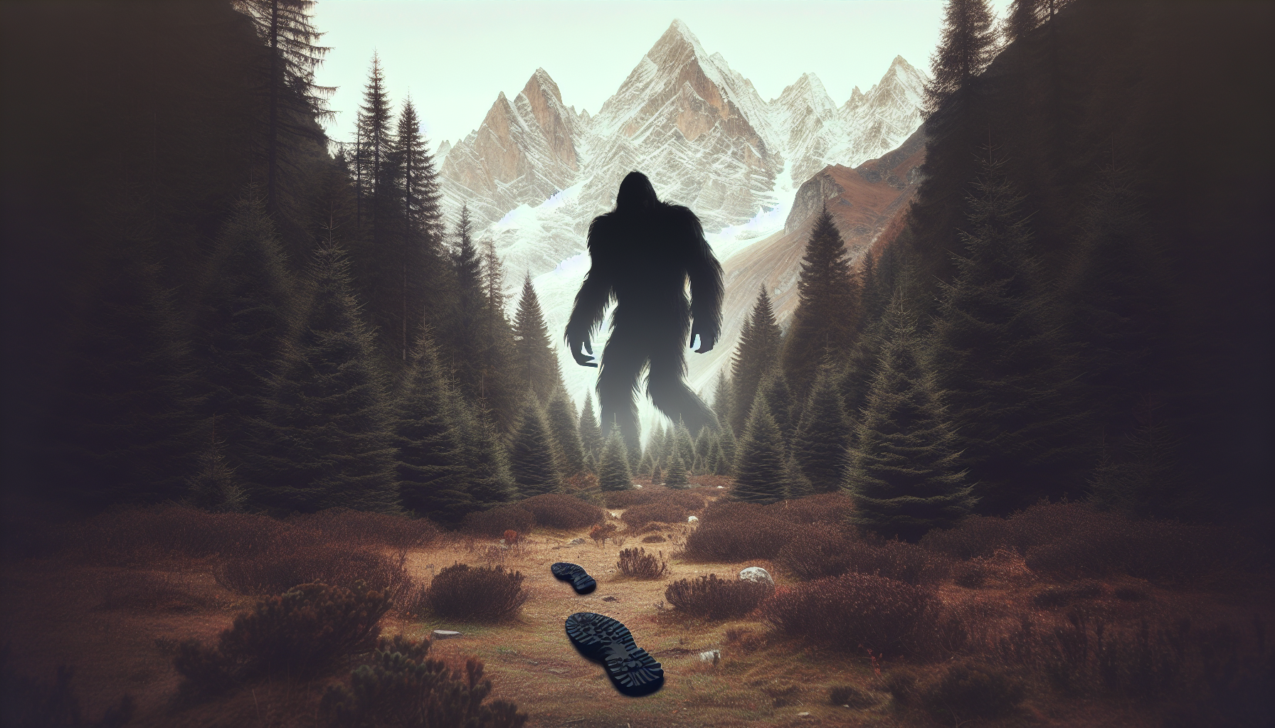 Mysterious Big Foot Sightings in the Mountains of Sichuan