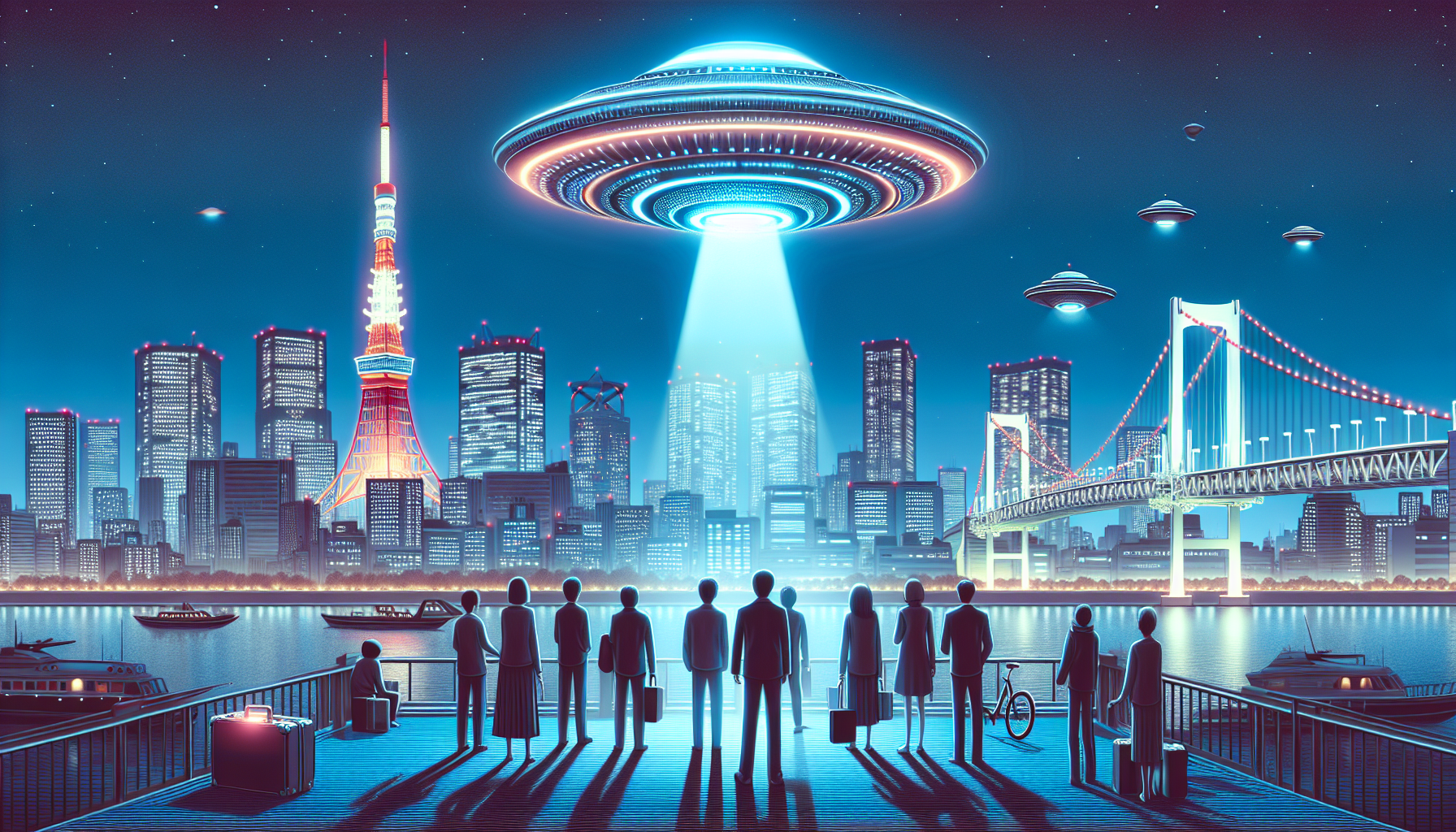 Strange UFO Sighting in Tokyo: What Witnesses Reported