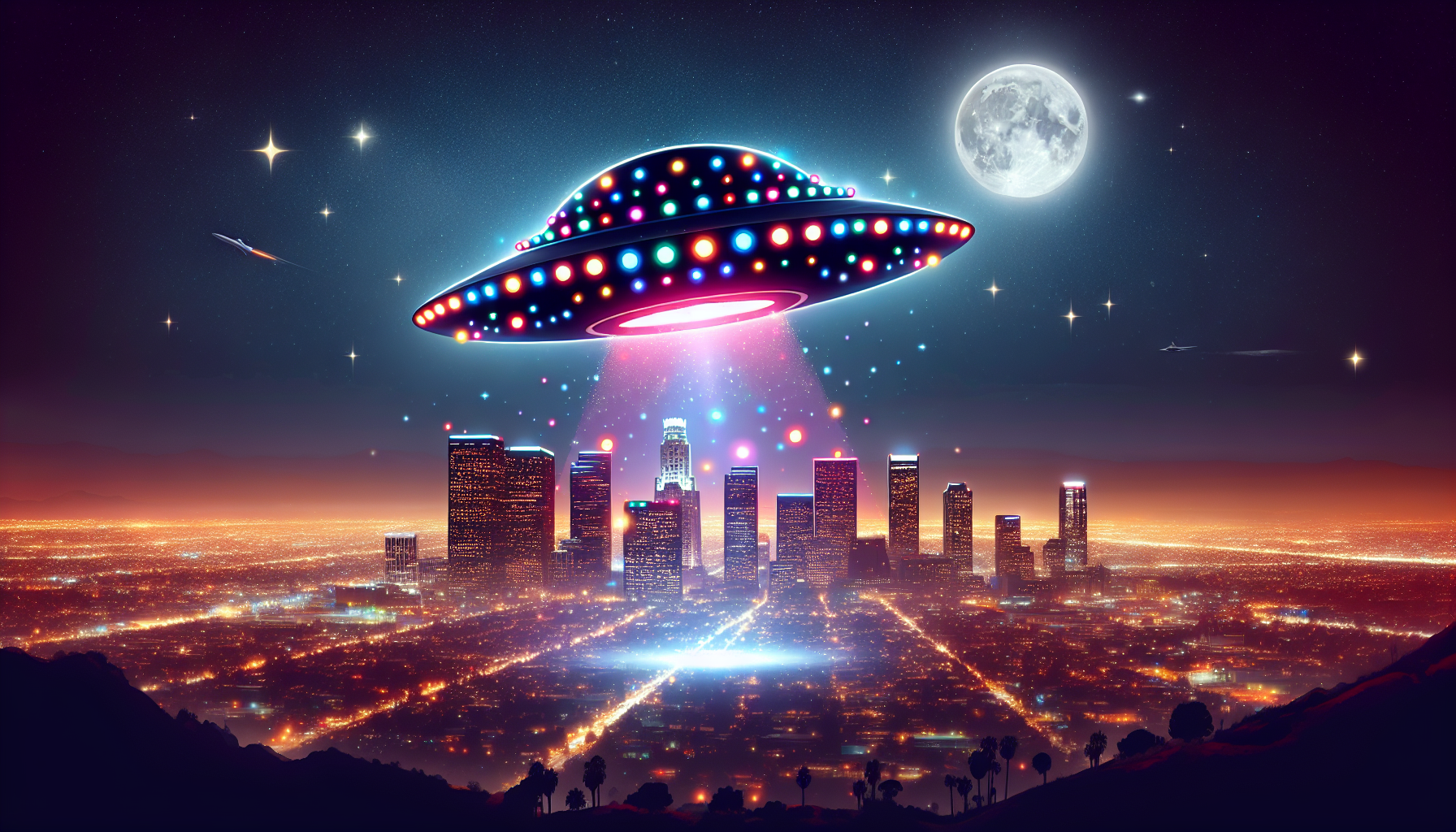 Strange UFO Sighting in LA: A Night to Remember