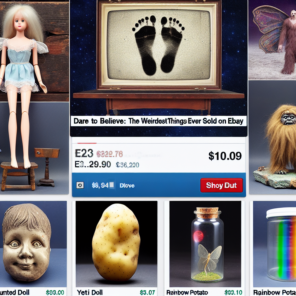 Dare to Believe: The Weirdest Things Ever Sold on eBay
