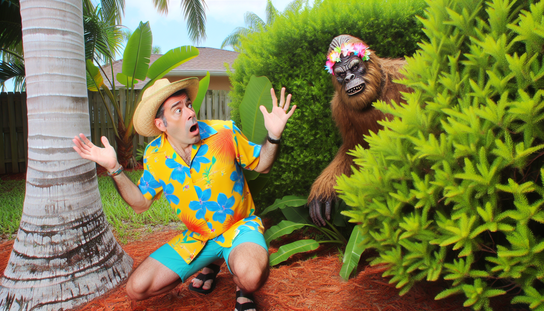 Florida Man’s Wild Encounter with Backyard Bigfoot