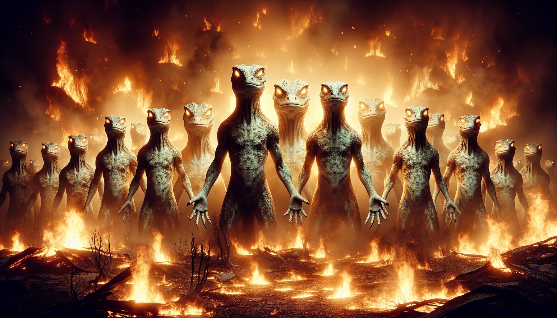 The Lizard People: Wildfire Survivors of an Ancient Race
