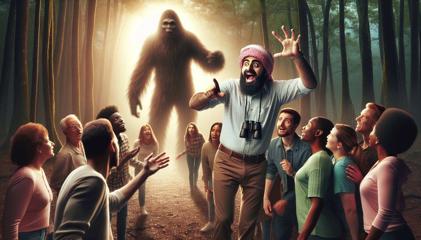 Florida Man Hosts Bigfoot Watch Party After Sighting.