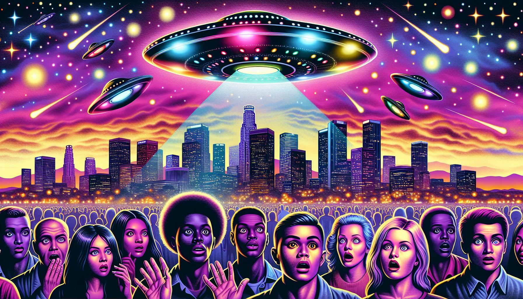 Strange UFO Sighting in LA: What Witnesses Saw
