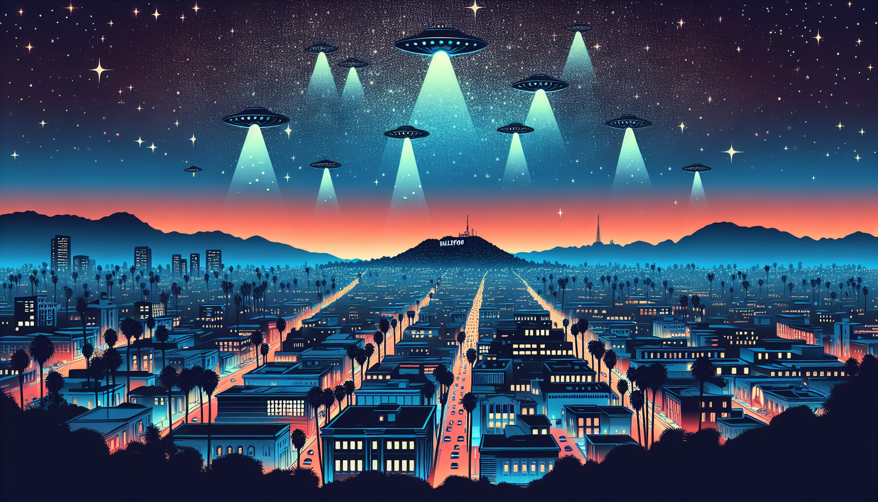 UFO Alert: Strange Sightings Above Hollywood